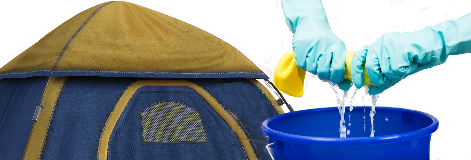 How to Wash a Tent