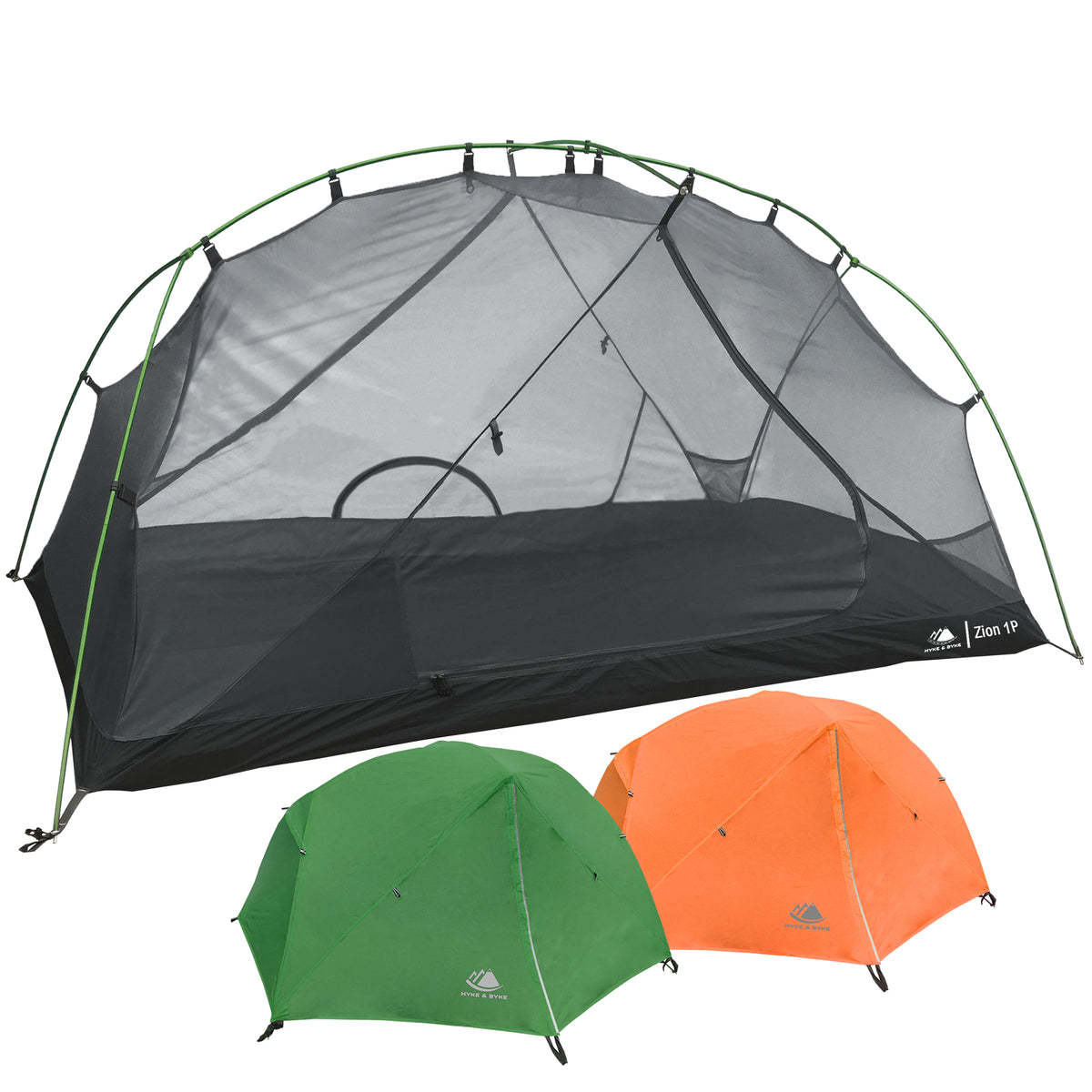 bryce 1p and 2p backpacking tent Hyke & Byke Zion 1 Person Backpacking Tent with Footprint