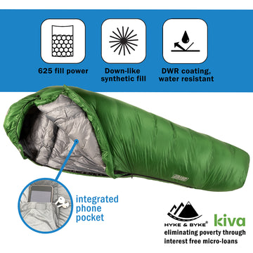 Katahdin 0°F 625 FP Adv-Syn Sleeping Bag