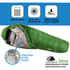 Katahdin 0°F 625 Fill Power Hydrophobic Sleeping Bag with Advanced Synthetic