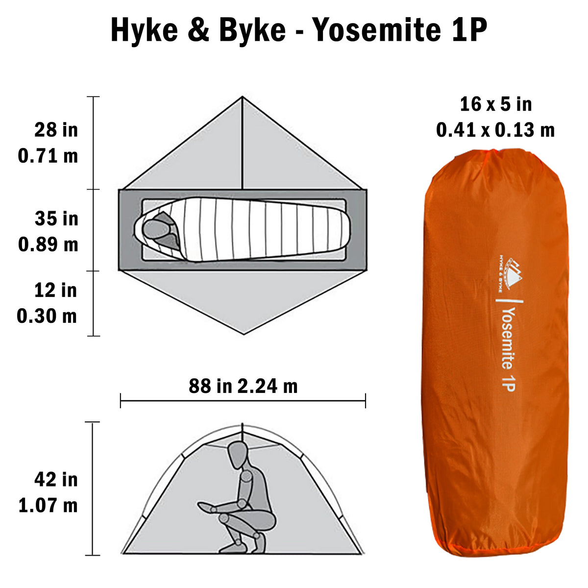 Hyke & byke yosemite outlet