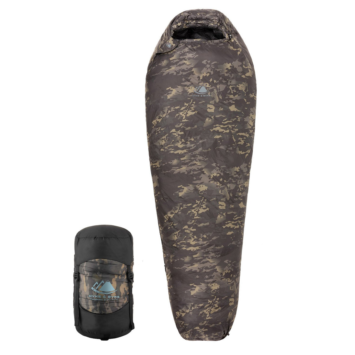 Katahdin 0 F 625 FP Adv Syn Sleeping Bag Hyke Byke USA