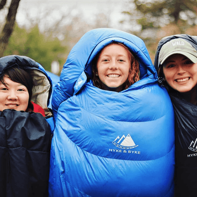 Quandary 15°F Ultralight 650FP Down Sleeping Bag Sleeping Bag Hyke & Byke