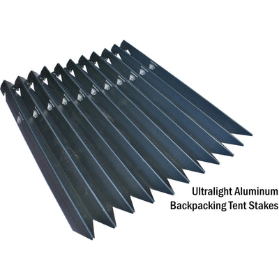 Replacement Tent Accessories - Stakes, Stake Presser, and Guylines