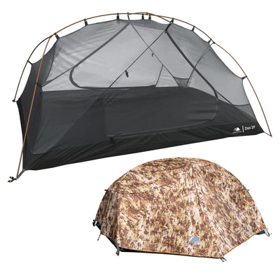 2 person camouflage tent Zion 2 Person Backpacking Tent with Footprint