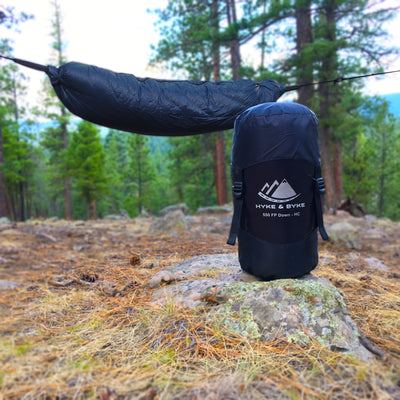 Crestone 0°F Hammock Compatible Ultralight 650FP WR Down Sleeping Bag