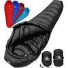 Quandary 15°F Ultralight 650FP Down Sleeping Bag Sleeping Bag Hyke & Byke Regular Black