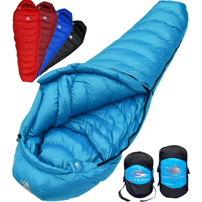 hyke and bike schlafsack Quandary 15°F Ultralight Down Sleeping Bag