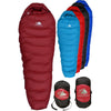 Snowmass 0°F Ultralight 650FP Down Sleeping Bag Sleeping Bag Hyke & Byke Regular Maroon